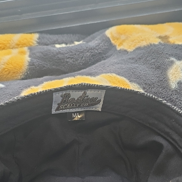 Gray Herringbone Flat Cap - Picture 4 of 4